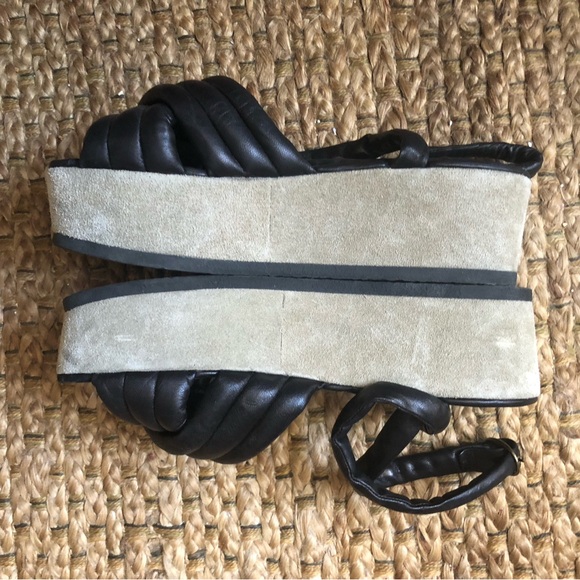 Isabel Marant Hayley Black Leather Sandals Size 9 - Picture 10 of 10